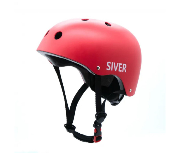 SIVER Kask orzeszek czerwony - S - 1526335 - zdjęcie